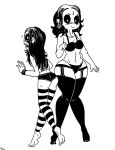  ass belzebubs bra daughter goth hips hourglass_figure lingerie makeup milf mother_&amp;_daughter panties stockings teen thick_thighs thighs voluptuous wide_hips 
