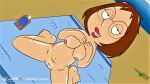  breasts erect_nipples fairycosmo family_guy glasses kneel meg_griffin nude oiled shaved_pussy tan_line thighs 
