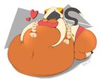 1girl blazblue brown_skin chubby fat female obese taokaka