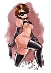  ass boots breasts erect_nipples gloves helen_parr mask the_incredibles thighs 