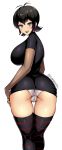  ass big_breasts breasts goth gothic hotel_transylvania looking_at_viewer mavis_dracula panties pussy sexy sexy_ass 