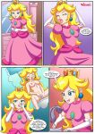  bbmbbf comic nintendo palcomix peach_x_wendy_2 princess_peach super_mario_bros. 
