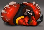 bodysuit brown_eyes brown_hair bubble_butt dat_ass disney gigantic_ass helen_parr mask sexy stinkycokie the_incredibles