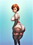  ass boots breasts gloves helen_parr the_incredibles thighs 