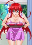  before_sex bitch high_school_dxd huge_breasts imminent_sex maid maid_uniform nipples rias_gremory sexy slut whore 