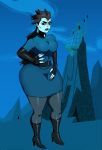  ass big_ass breasts clothes disney dr._drakken genderswap jay-marvel kim_possible lips looking_at_viewer rule_63 wide_hips 