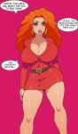  big_breasts breasts clothes jay-marvel lips powerpuff_girls sara_bellum wide_hips 