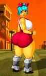  ass big_ass big_breasts breasts clothes dat_ass el_tigre frida_suarez jay-marvel looking_back wide_hips 