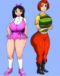  adult ass big_ass big_breasts breasts clothes grojband isabella_garcia-shapiro jay-marvel laney_penn pants phineas_and_ferb wide_hips 