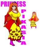  ass big_ass big_breasts breasts clothes dress jay-marvel lips looking_at_viewer princess_pikasia wide_hips 