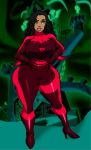 ass big_ass big_breasts breasts clothes danny_phantom jay-marvel lips suit valerie_gray wide_hips