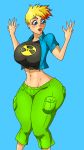 1girl ass big_ass big_breasts breasts clothes female_only genderswap jay-marvel jenny_test johnny_test johnny_test_(character) lips wide_hips