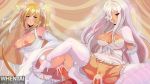  blond_hair crossover dead_or_alive marie_rose silver_hair wedding_dress zero 