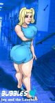 big_breasts blonde_hair blue_eyes breasts bubbles_(ppg) cartoon_network jay-marvel powerpuff_girls twintails