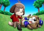 anal animal_crossing bbmbbf cum digby digby_(animal_crossing) fur34 fur34* martin nintendo palcomix rear_deliveries reardeliveries yaoi