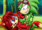  bbmbbf feet fiona_fox missionary_position mobius_unleashed palcomix penis pussy red_fur red_hair scourge_the_hedgehog sega soles sonic_(series) 