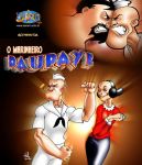 brutus comic nill_(artist) olive_oyl popeye popeye_(series) portuguese_text seiren the_dance_instructor