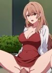 1girl ai_generated anime big_breasts cowgirl_position female_focus lingerie mature mature_female milf oshi_no_ko ranwai saitou_miyako sex stable_diffusion