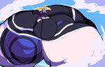 2_girls big_breasts giantess gigantic_ass gigantic_belly goth goth_girl immobile morbidly_obese panty_&amp;amp;_stocking_with_garterbelt size_difference ssbbw stocking_(psg)