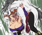  ass beastiality big_breasts breasts cum dragon_quest_viii hair horse horsecock jessica_albert milf penis you_gonna_get_raped 