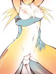 breasts digimon flamedramon from_behind furry girl_on_top male/female penetration penis pussy renamon sex tsampikos uncensored vaginal white_background