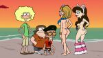 back_tattoo cat_ears completely_nude_female debbie_(good_vibes) good_vibes hair_covering_breasts legwarmers legwear mondo_brando nude_beach nude_female pacifier sigourney_(good_vibes) swimming_goggles tagme woodie_stone