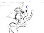 1girl animation byondrage female peril petra sfw sketch solo swimsuit tagme underwater