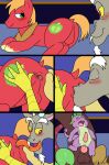  3boys anal anal_sex anilingus anus big_macintosh_(mlp) caluriri discord_(mlp) draconequus dragon friendship_is_magic furry male male/male male_only my_little_pony my_little_pony_friendship_is_magic oral oral_sex penis ponut pony rimjob rimming sex smooth_skin spike_(mlp) threesome yaoi 