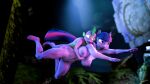  1boy 1girl 1girl anthro barefoot breasts daemont92 dragon drowning feet friendship_is_magic furry hasbro huge_breasts isiyazza male my_little_pony navel nipples nude pony scalie skinny_dipping spike spike_(mlp) swimming tagme temple twilight_sparkle twilight_sparkle_(mlp) underwater water 