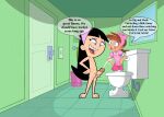 bathroom masturbation the_fairly_oddparents timantha_turner transgender trixie_tang 