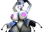  3d ballerina ballet ballora ballora_(fnafsl) big_breasts blackterio blue_hair breasts closed_eyes five_nights_at_freddy&#039;s five_nights_at_freddy&#039;s:_sister_location front_view pink_nipples pussy sexbot_ballora sister_location skirt thick_thighs topless white_background white_body 