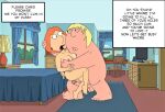  big_breasts big_penis blackzacek breasts cartoon_milf chris_griffin cmdrzacek comic dialogue erection family_guy fat_man forced imminent_rape incest lois_griffin mother_&amp;_son nipples pale_breasts penis pubic_hair pussy red_hair surprised 