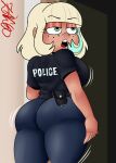  1girl ass ass_cheeks ass_focus assertive big_ass big_booty blonde_hair booty bottom_heavy caucasian caucasian_female curvaceous curvy dat_ass disney disney_channel disney_xd female_only freckles jackie_lynn_thomas light-skinned light-skinned_female light_skin mature mature_female pawg police police_uniform policewoman short_hair solo_focus star_vs_the_forces_of_evil tan tanned thick_ass thick_thighs tomboy uniform voluptuous zaicomaster14 