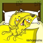 banana blush brother/brother brother_and_brother brother_penetrating_brother coconut_fred_(series) intersex intersex/male laying_on_bed orgasm poorly_drawn slide_d_peel slip_d_peel