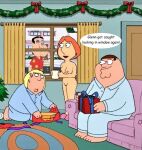  christmas family_guy lois_griffin nude peter_griffin 
