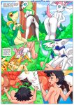  1boy ass bbmbbf braixen breasts female female/female female_pokemon fingering fingering_pussy gardevoir group group_sex human/pokemon interspecies lopunny male male/female male_human male_human/female_pokemon meloetta meowstic multiple_girls nude outdoor outdoor_sex outside palcomix penis_in_pussy pikachu pokemon pokephilia pokepornlive presenting_hindquarters pussy satoshi_(pokemon) snivy sylveon tail taken_from_behind the_pokemon_master vaginal vaginal_penetration vaginal_sex victini vulpix yuri 
