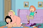  anal bonnie_swanson chris_griffin doggy_position family_guy lois_griffin nude 