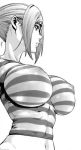  anime big_breasts breasts female hentai nipples nude shirt shorts 
