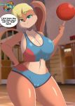 basketball basketball_(ball) big_breasts bunny cleavage lola_bunny rabbit space_jam space_jam:_a_new_legacy warner_brothers