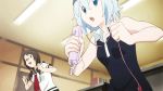  2girls anime ecchi gif jumping multiple_girls panties 