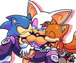  amuzoreh blue_eyes blush breast_suck breasts canine clothing female fingering fox fur furry group group_sex hedgehog male mammal miles_&quot;tails&quot;_prower nipples open_mouth pussy pussy_juice rouge_the_bat sega sex sonic_(series) sonic_the_hedgehog suckling threesome tongue tongue_out vaginal white_fur 