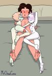  anus barefoot blush cartoon_network closed_eyes foot_fetish male_feet mr._chase_comix nude pearl pearl_(steven_universe) penis pink_pearl_(steven_universe) pussy small_breasts soles steven_quartz_universe steven_universe thigh_sex threesome 