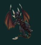 black_scales cynder dragon dragon_tail horns kayla-na mel_the_hybrid pussy scalie spyro_the_dragon wings