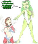  avengers breasts_out_of_clothes fingering_pussy groping_breasts janet_van_dyne jennifer_walters marvel she-hulk the_wasp torn_clothes 