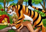  aisha_clanclan aladdin_(series) crossover disney lion outlaw_star rajah simba tagme the_lion_king tiger 