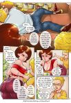  2boys 2girls ass big_breasts comic dash_parr female helen_parr male milf milftoon mother_&amp;_son text the_incredibles 