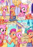  2_girls bbmbbf comic equestria_untamed friendship_is_magic furry hasbro lesson_for_the_generations luster_dawn_(mlp) my_little_pony my_little_pony:_a_new_generation palcomix sunny_starscout sunny_starscout_(mlp) 