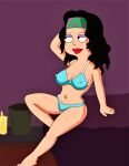  american_dad bra cameltoe erect_nipples_under_clothes hayley_smith panties thighs 