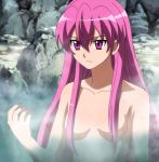 akame_ga_kill! bathing breasts mein mine_(akame_ga_kill!) pink_hair screencap