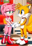  amy_rose bbmbbf miles_&quot;tails&quot;_prower mobius_unleashed palcomix sega sega sonic_the_hedgehog_(series) 